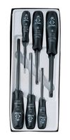 CK TOOLS T4741SESD Juego de Destornilladores, Tritton, ESD, Plano/Phillips, 6 Piezas