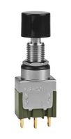 NKK SWITCHES MB2011SD3G01-CA Botón Pulsador, Sellado, Miniatura, MB2000 Series, 6.5 mm, SPDT, Encendido-(Encendido), Roldana