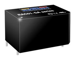 RECOM POWER RAC01-05SGA AC/DC PCB Mount Power Supply (PSU), ITE & Household, 1 Output, 1 W, 5 V, 200 mA