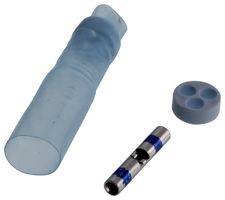 RAYCHEM - TE CONNECTIVITY D-436-89 Butt Splice, Blue, 20 AWG, 16 AWG, 1.21 mm², PVDF (Polyvinylidene Fluoride)