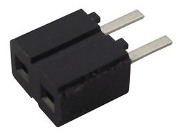 SAMTEC CES-102-01-T-S PCB Receptacle, Board-to-Board, 2.54 mm, 1 Rows, 2 Contacts, Through Hole Mount, CES Series