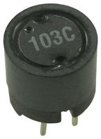 MURATA POWER SOLUTIONS 12RS103C Inductor, Radial Leaded, 1200RS Series, 10 µH, 3.4 A, 3.4 A, 0.05 ohm, ± 20%