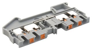 PHOENIX CONTACT 3209578 Bloque de Terminal c/Montaje en Riel DIN, 4 Posiciones, 26 AWG, 12 AWG, 4 mm², Push-In, 28 A
