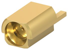 TE CONNECTIVITY 2477337-1 RF / Coaxial Connector, Push-On, SMPM Coaxial, Right Angle Plug, Surface Mount Horizontal, 50 ohm