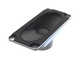 MULTICOMP PRO MP-SUFR7302 Speaker Unit, Oval with Rectangular Frame, 300 Hz to 20 kHz, 7.27 Ohm, 2 W, 2.75" x 1.18"