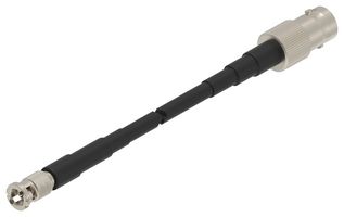 TE CONNECTIVITY 2483216-2 Cable RF / Coaxial ensamblado, 12 ", 305 mm, NFC55a NF, Conector BNC, BNC HD Macho, 75 ohm