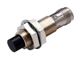 OMRON INDUSTRIAL AUTOMATION E2E-X16MB1D12-M1 Inductive Proximity Sensor, 3-Wire, PNP, NO, Cylindrical M12 Thread, Brass, 10VDC to 30VDC