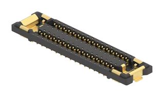 MOLEX 227044-0643 Mezzanine Connector, Receptacle, 0.175 mm, 4 Rows, 64 Contacts, PCB Mount, Copper Alloy