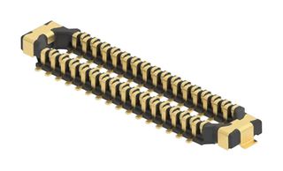 MOLEX 227045-0643 Mezzanine Connector, Plug, 0.175 mm, 4 Rows, 64 Contacts, PCB Mount, Copper Alloy