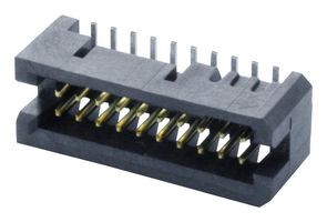 SAMTEC TFML-110-02-S-D Pin Header, Board-to-Board, Wire-to-Board, 1.27 mm, 2 Rows, 20 Contacts, Surface Mount