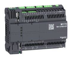 SQUARE D BY SCHNEIDER ELECTRIC TM172PBG42R PLC, Serie Modicon M172, 42 E/S, Digital, Analógico, Ciego, Ethernet, 2 Modbus, BACnet