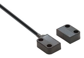 OMRON INDUSTRIAL AUTOMATION D40P-MPC-21-05-R Safety Interlock Switch, Hall Effect, Miniature, D40P Series, DPST-NC, SPST-NO, Cable, IP67