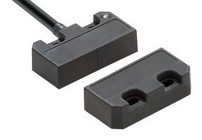 OMRON INDUSTRIAL AUTOMATION D40P-SPC-21-10 Safety Interlock Switch, Hall Effect, Small, D40P Series, DPST-NC, SPST-NO, Cable, IP67