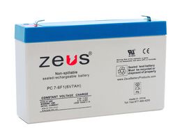 ZEUS BATTERY PRODUCTS PC7-6F1