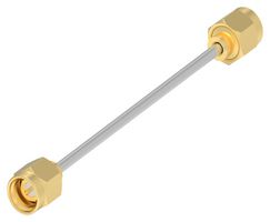 TE CONNECTIVITY 2480661-1 Cable RF / Coaxial ensamblado, Moldeable a Mano, 3 ", 76.2 mm, EPC-086 Semi Flexible, SMA Macho