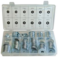 MULTICOMP PRO MP014767 Penny Washer Set, Large, 240 Pieces, 6/8/10x20mm, 6/8/10x25mm, 2/4/6/8/10/12x32mm