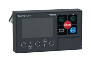 SCHNEIDER ELECTRIC LTMTCUF Operator Control Unit, 0.14A, Flush Mount, TeSys Tera Series Motor Controllers