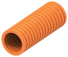TE CONNECTIVITY 1-2500180-3 Conduit, Nylon 6 (Polyamide 6), Orange, 13 mm