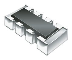 BOURNS CAY10-103J4LF Fixed Network Resistor, 10 kohm, Isolated, 4 Resistors, 0804 [2010 Metric], Convex, ± 5%