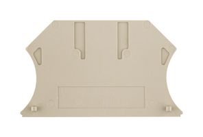 WEIDMULLER 1072200000 Placa Final, Uso con Bloque de Terminales Serie W, 1.5mm x 56mm x 33.5mm, Verde, Wemid