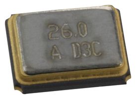 ABRACON ABM8-26.000MHZ-10-1-U-T Cristal, Miniatura, 26 MHz, SMD, 3.2mm x 2.5mm, 10 ppm, 10 pF, 10 ppm, Serie ABM8