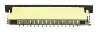 TE CONNECTIVITY - AMP 2-84953-0 Conector FFC / FPC para tarjeta, ZIF, 1 mm, 20 Contactos, Receptáculo eléctrico