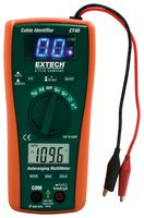 EXTECH INSTRUMENTS CT40 Probador de Continuidad de Cable, Kit de Identificador, Red, 20 Mohm, 162 mm, 74.5 mm, 44 mm