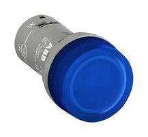 ABB CL2-502L LED Panel Mount Indicator, Blue, 24 V, 16 mA, IP66, IP67, IP69K, NEMA 1, 3R, 4, 4X, 12, 13