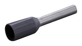 PANDUIT FSD76-8-D Wire Ferrule, DIN End, Single Wire, 18 AWG, 0.75 mm², 8 mm, Gray, FSD Series