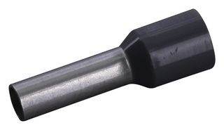 PANDUIT FSD81-10-D Wire Ferrule, DIN End, Single Wire, 12 AWG, 4 mm², 10 mm, Gray, FSD Series