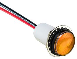 VCC / VISUAL COMMUNICATIONS COMPANY PML50YGFVW Multicolour Panel Indicators, Yellow, Green, 17.5 mm, Y 20mA, G 20mA, Y 28V, G 28V