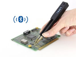 ST-5S-BT2 - Medidor LCR, Pinza para Probar Componentes SMD, 10 kHz, 999 mH, 4999 µF, 9.9 Mohm