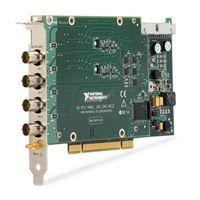 NI / EMERSON 779309-01 Módulo Sonido y Vibración, PCI-4462, Acoplamiento CA/CD, Canal 4 Salidas, 24 bits, 204.8 kSPS