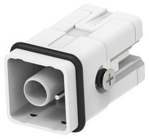TE CONNECTIVITY T2080142101-000 Heavy Duty Connector, w/ Cat5 ENET Element, Insert, 14+PE Contacts, Plug
