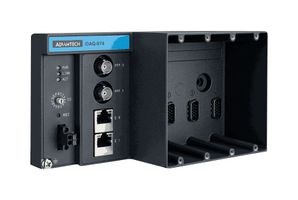 ADVANTECH IDAQ-974-A Chasis DAQ, 4 Ranuras, GBE, Industrial, Ethernet, Módulos iDAQ de Advantech