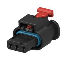 TE CONNECTIVITY 1-2378604-1 Carcasa de Conector Automotriz, Sellado, Llave Código A, MCON 1.2LL Series, Receptáculo eléctrico