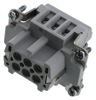 ABB - THOMAS & BETTS FS106B Heavy Duty Connector, 6+PE Señal, Protección de Alambre, Serie B, Inserto, 7 Contactos, 6B