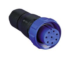 BULGIN LIMITED PX0410/04S/6065 Circular Connector, IP68, Circular Power Connector, Buccaneer 400 Series, Cable Mount Receptacle