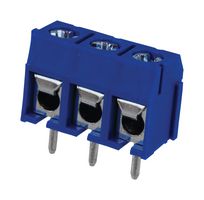 MULTICOMP PRO MC24360 Bloque de Terminal de Cable-A-Tarjeta, Eurostyle, 5.08 mm, 3 Posiciones, 26 AWG, 12 AWG, Tornillo