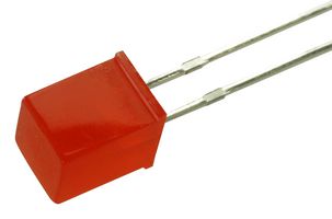 MULTICOMP PRO MCL293PD LED, Rojo, Through Hole, 5mm x 5mm, 20 mA, 2.1 V, 650 nm