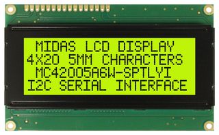 MIDAS DISPLAYS MC42005A6W-SPTLYI-V2