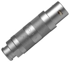 LEMO FFA.0S.303.CLAC32 Circular Connector, Standard Circular Connector, 0S Series, Straight Plug, 3 Contacts, Solder Pin