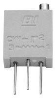 TT ELECTRONICS / BI TECHNOLOGIES 67YR200LF Trimmer, Multi Turn, Cermet, Top Adjust, 200 ohm, Through Hole, 20 Turns