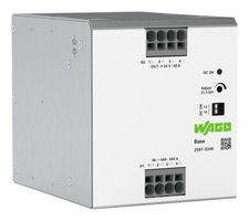 WAGO 2587-2348 Fuente de Alimentación Carril DIN AC/DC, Equipo de Laboratorio, 1 Salida, 960 W, 24 VDC, 40 A