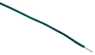 MULTICOMP PRO MP-PP002380 Cable, Alambre, PVC (Policloruro de Vinilo), Verde, 20 AWG, 21 x 0.18mm, 1000 ft