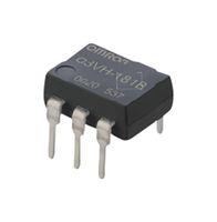 OMRON ELECTRONIC COMPONENTS G3VH-331B Relevador MOSFET, SPST-NO (1 Forma A), CA / CD, 3.3 kV, 300 mA, DIP-6, Agujero Pasante