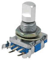 SAME SKY ACZ11BR2E-20FD1-20CZ-0546 Rotary Encoder, Mechanical, Incremental, 20 PPR, 20 Detents, Vertical, With Momentary Push Switch