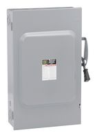 SQUARE D BY SCHNEIDER ELECTRIC DU324 Interruptor c/Enclavamiento de Seguridad, Sin Fusible, NEMA 1, 3PST, 240 V, 200 A