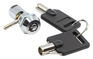 E-SWITCH KO126A1001 Interruptor de Llave, Apagado-Encendido, SPST, KO Series, 2 Posiciones, 1 A