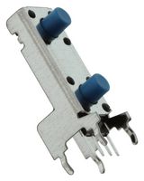 E-SWITCH TL53BF160Q Interruptor Táctil, SPST-NA, Serie TL53, Accionamiento Lateral, Through Hole, Redondo - Doble